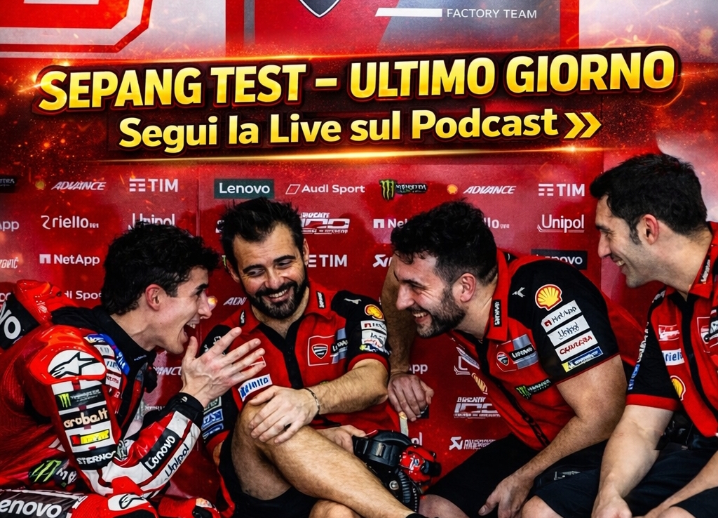 TEST SEPANG – ULTIMO GIORNO –&nbsp;LIVE