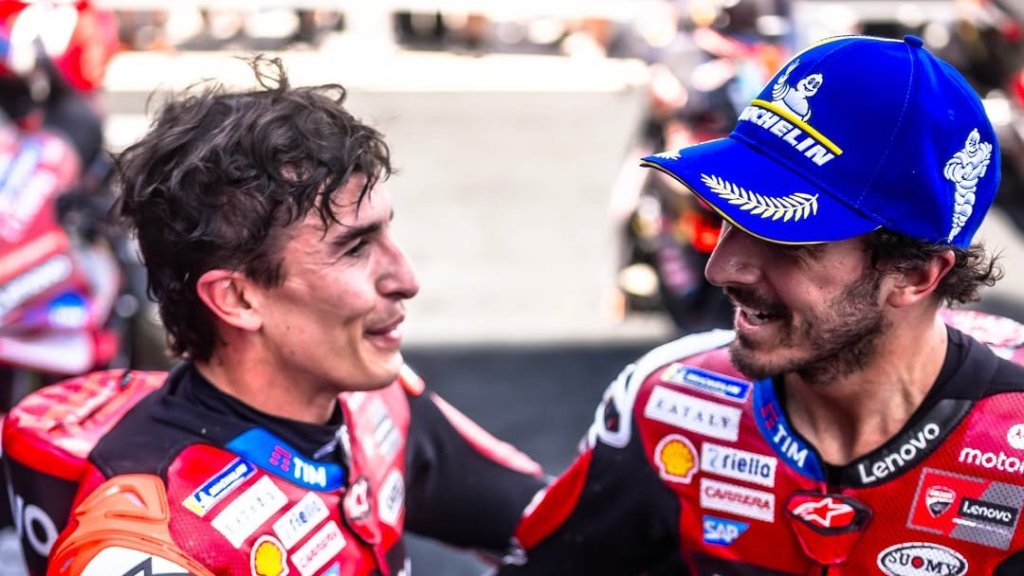 BAGNAIA SMONTA LA FAVOLA DEL “MARC&nbsp;CATTIVO”